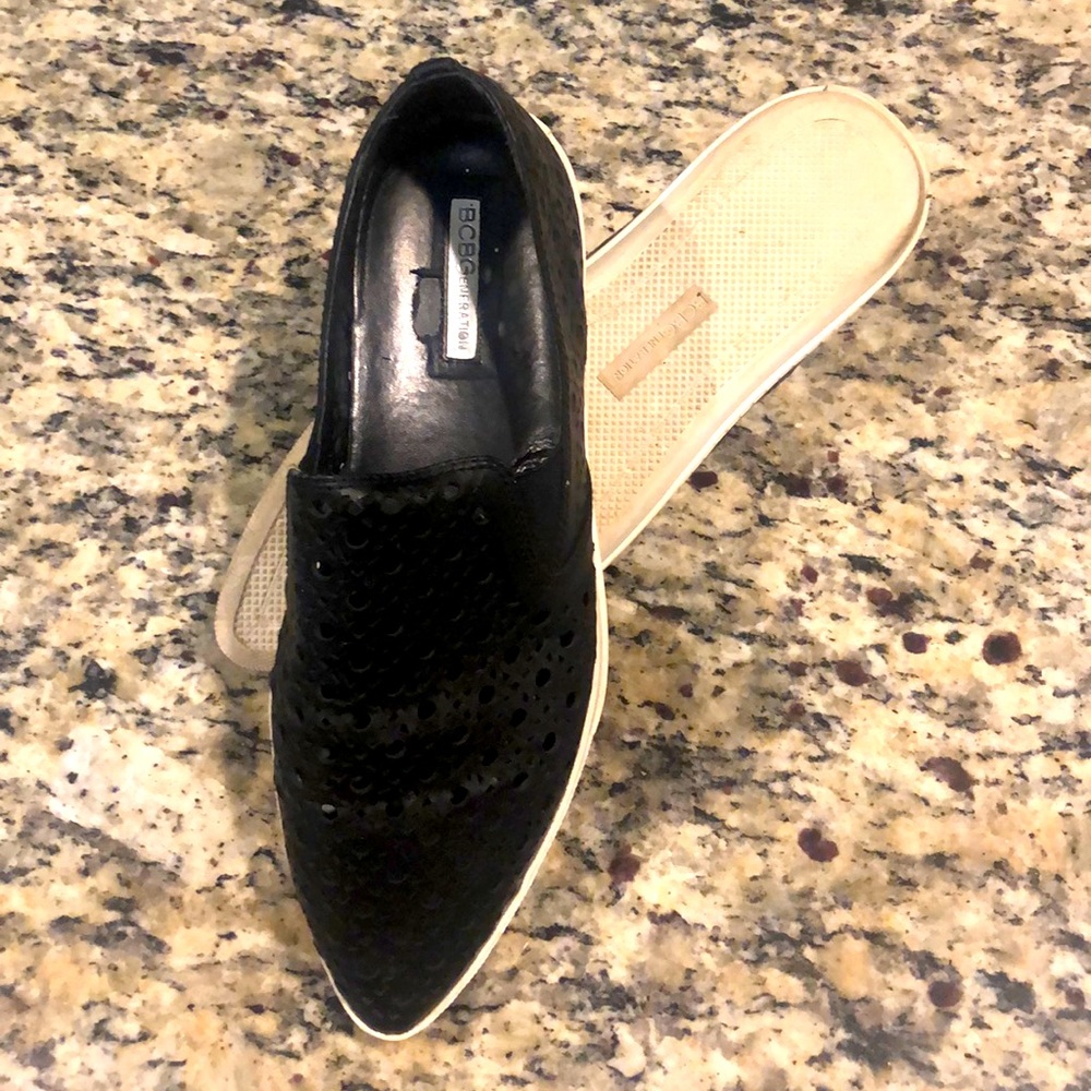 BCBG SLIP ONS